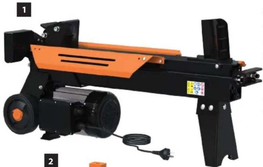 Güde GHS 520 7 TE - Originalbetriebsanleitung Holzspalter - 6