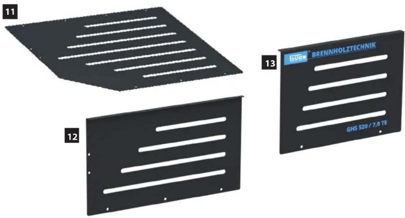 Güde GHS 520 7 TE - Originalbetriebsanleitung Holzspalter - 13