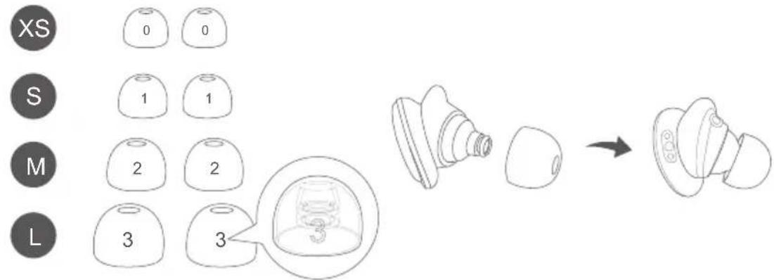 soundcore Liberty 3 Pro - Changing the Ear Tips - 1
