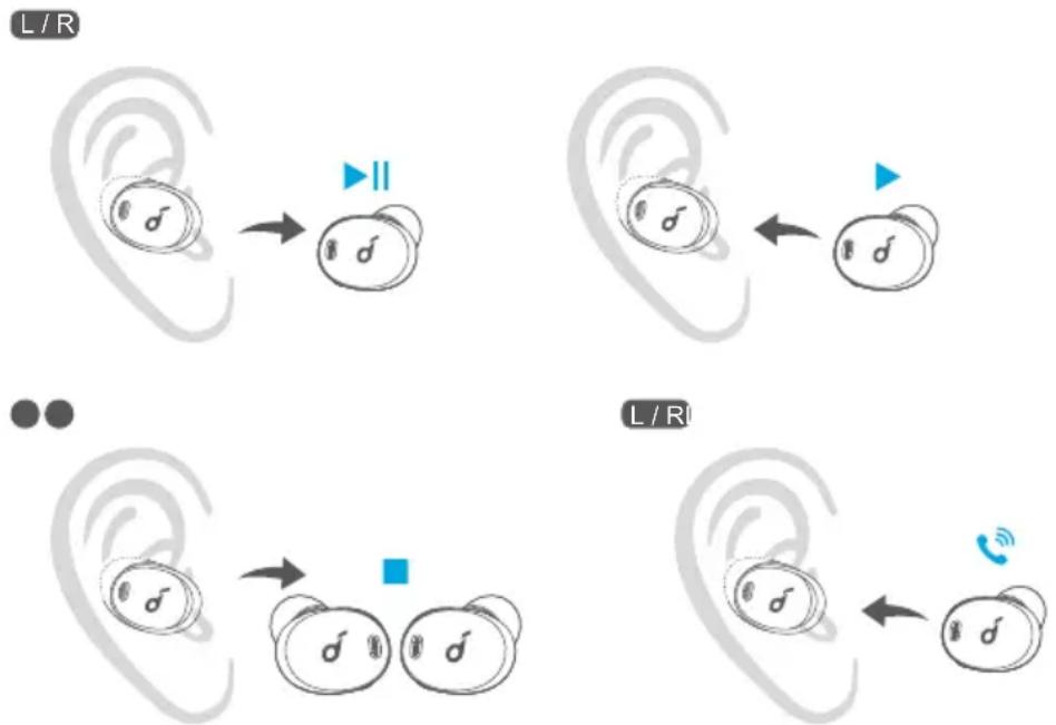 soundcore Liberty 3 Pro - Viselésérzékelés - 1