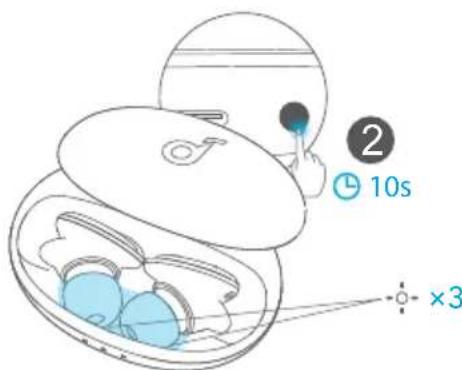 soundcore Liberty 3 Pro - Reiniciar - 2