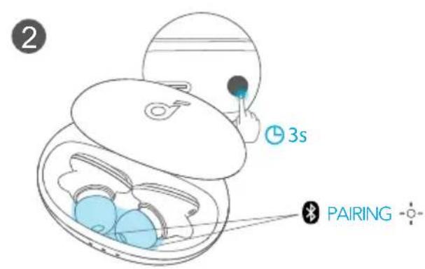 soundcore Liberty 3 Pro - Manuaalinen pariliitos - 2