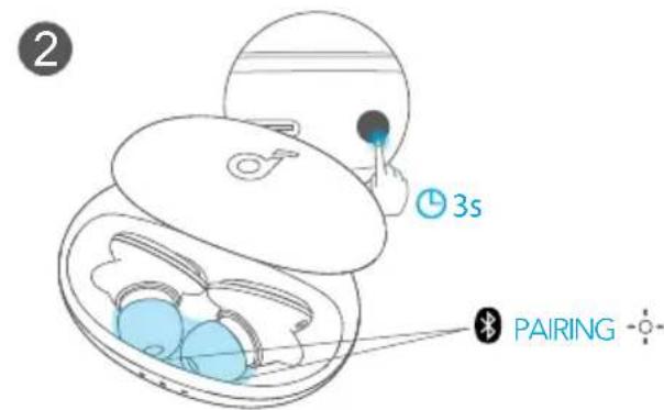 soundcore Liberty 3 Pro - Manuel parring - 2