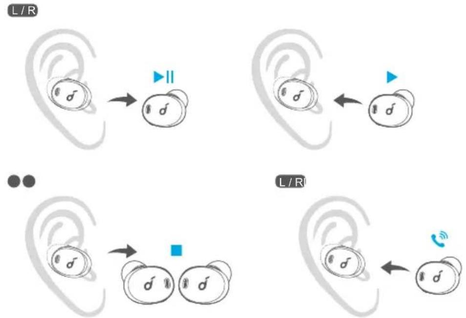 soundcore Liberty 3 Pro - Käytön tunnistus - 1