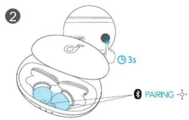 soundcore Liberty 3 Pro - Abbinamento manuale - 2
