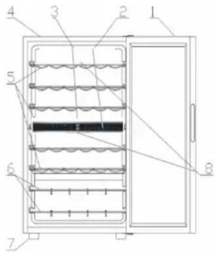 ROSIERES RWC 154 DE - PARTS AND FEATURES - 1