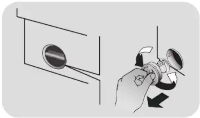 ROSIERES OBDS495TWMCE47 - Nous vous recommandons de vérifier et de nettoyer le filtre 5 à 6 fois par an. - 1