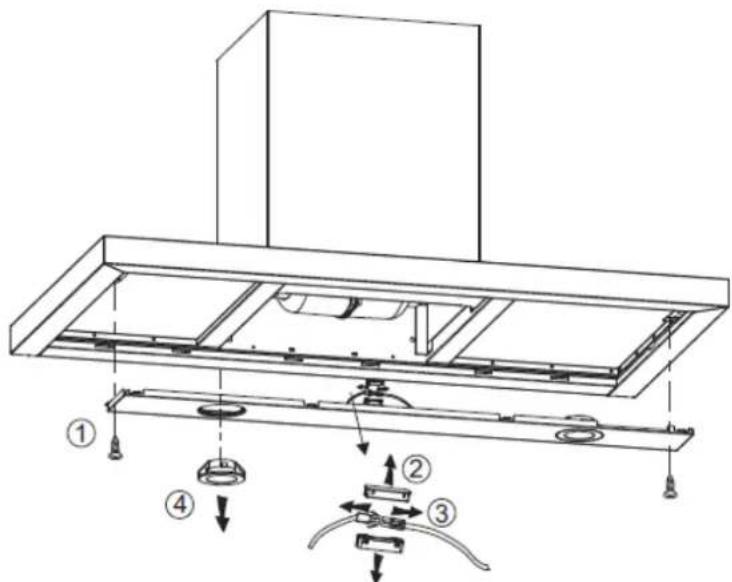 ROSIERES RMB 980 IN - Changing a lamp bulb for LED - 3
