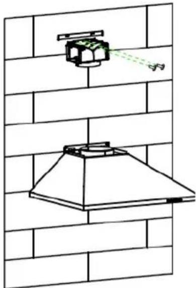 ROSIERES RDX6MX - INSTALLATIE (LUCHTAFFLECTORVOORPIRAMIDE&SLANT MODELLEN): - 2