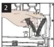 BEKO DU 9112 GA0 - Connecting to the drain - 2