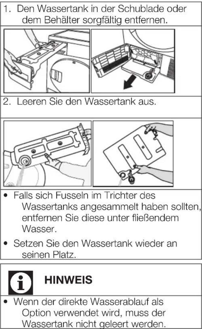 BEKO DU 9112 GA0 - Wassertank leeren - 2
