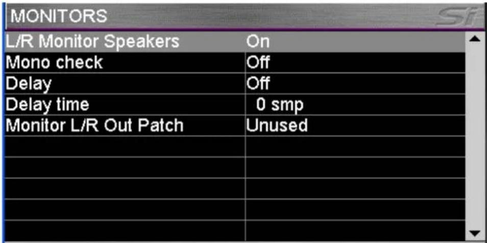 SOUNDCRAFT Si Compact 24 - MENU MONITOR - 1