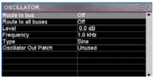 SOUNDCRAFT Si Compact 24 - MENU OSC - 1