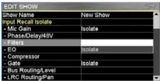 SOUNDCRAFT Si Compact 32 - MENU SHOW - 8