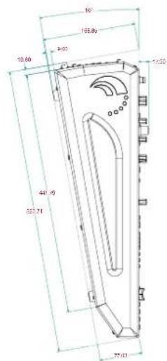 SOUNDCRAFT Si Compact 16 - POIDS ET DIMENSIONS - 8