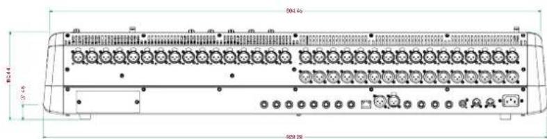 SOUNDCRAFT Si Compact 16 - POIDS ET DIMENSIONS - 7