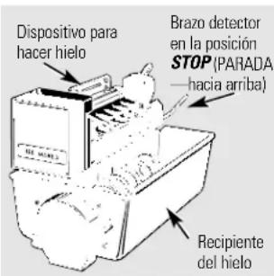 HOTPOINT CSX22GRBAA - El dispositivo automatico para hacer hielo. - 1