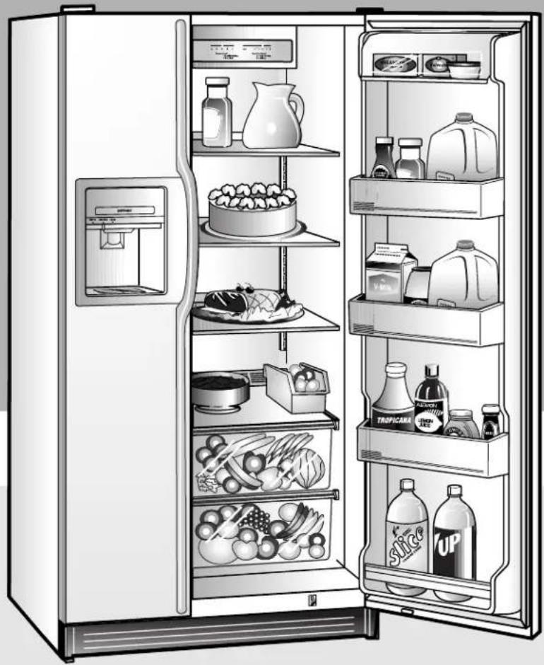 HOTPOINT CSX22BCBWH - Refrigeradores LADO A LADO - 1