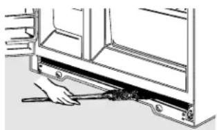 HOTPOINT CSX22BCBWH - Behind the Refrigerator - 1