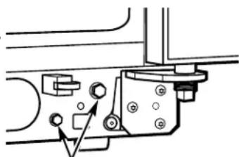 GE GSS25VGMCC - Para ajustar los rodillos en modelos de 21, 23 pies: - 1
