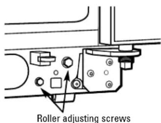 GE GSS25TGMCC - To adjust the rollers on 21^ and 23^ models: - 1