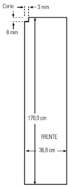 GE GSS25WGMWW - Dimensiones de los paneles de madera hechos a medida - 1