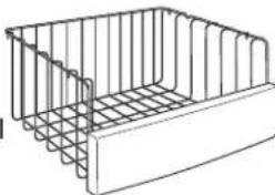 GE GSS23GGPWW - Freezer Baskets (on some models) - 1