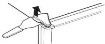 GE GSS23GGPWW - WARNING - 1