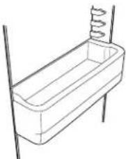 GE GSS23GGPWW - Small Bins - 2