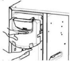 GE GSS23GGPWW - Acceso al hielo y el logro de el interruptor de alimentación en los modelos dispensador - 6
