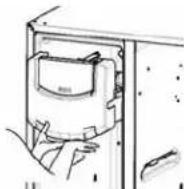 GE GSS23GGPWW - Models with tilt out ice bin - 5