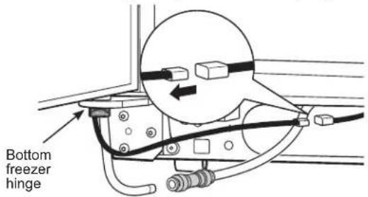 GE GSS23GGPWW - DISCONNECT THE POWER COUPLING (on some models) - 1