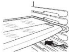 GE GSS23GGPWW - QuickSpace™ Shelf (on some models) - 1