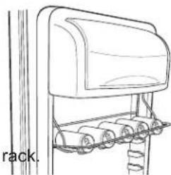 GE GSS23GGPWW - Door Wine/Beverage Rack (on some models) - 1