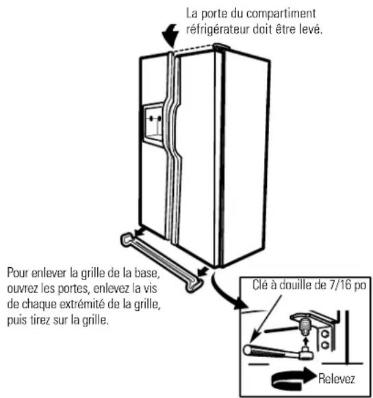 GE GSG25IEMFWW - ALIGNEMENT DES PORTES - 1