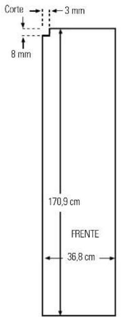 GE GSS25KGMWW - Dimensiones de los paneles de madera hechos a medida - 1