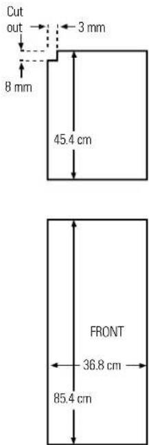 GE GSS25KGMWW - Dimensions for Custom Wood Panels - 2