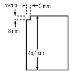 GE GSS25WGMBB - Dimensioni pannelli di rivestimento (solo modelli PIG21 e PCG21) - 1