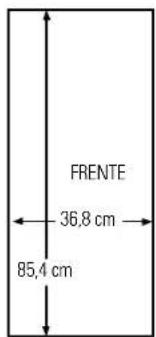 GE GSS25XSQSS - Dimensoes para os paineis de madeira feitos sob medida - 3