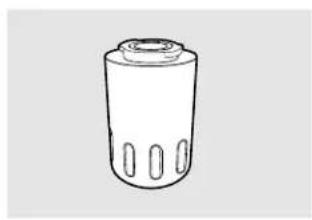 GE GSS22SSNSS - La cartouche du filtré à eau. - 1
