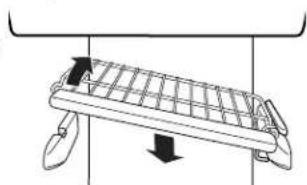 GE GSE23GGPBB - Entrepaños fijos del congelador - 1