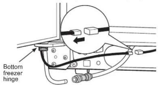 GE GSE23GGPBB - DISCONNECT THE POWER COUPLING (on some models) - 1