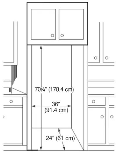 GE GSE23GGPBB - DÉGAGEMENTS - 2
