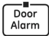 GE GSE23GGPBB - Door Alarm (Alarma de puerta) (en algunos modelos) - 1