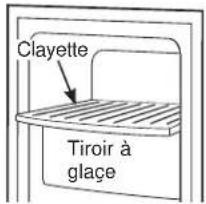 GE GSE23GGPBB - Modèles sans clayette au-dessus du tiroir à glace - 4