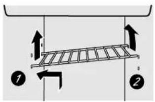 GE GSS25SGMBS - Per rimuovere questo tipo di ripiano: - 1