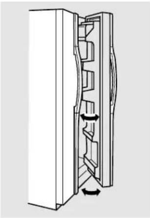 GE GSS25SGMBS - Les portes du réfrigérateur. - 1