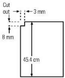 GE TPG21KRDWH - Dimensions for Custom Wood Panels - 2
