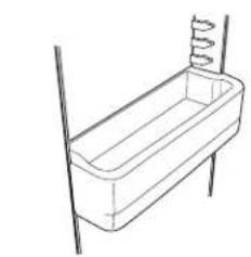 GE GSE25GYPFS - Small Bins - 2
