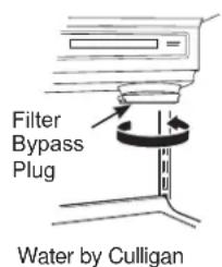 GE GSE25GYPFS - Tapón de derivación del filtró - 2